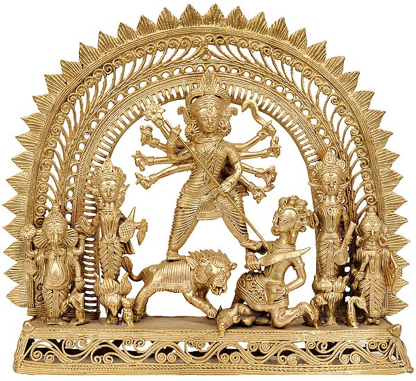 Durga Parivaar (Folk Statue)
