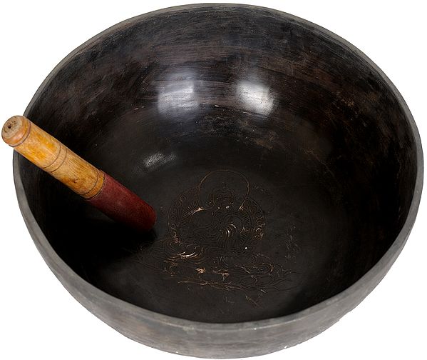 Singing Bowl with the Image of Buddha