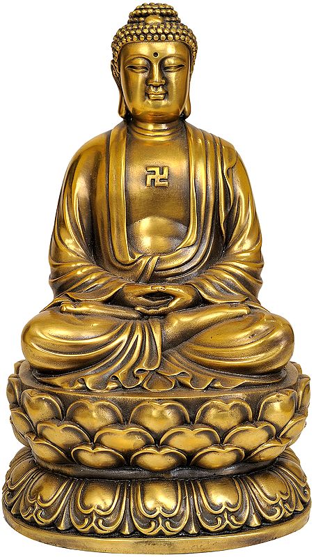 Japanese Buddha in Dhyana Mudra