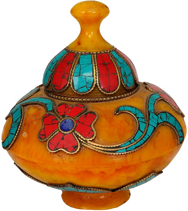 Amber Dust Vase