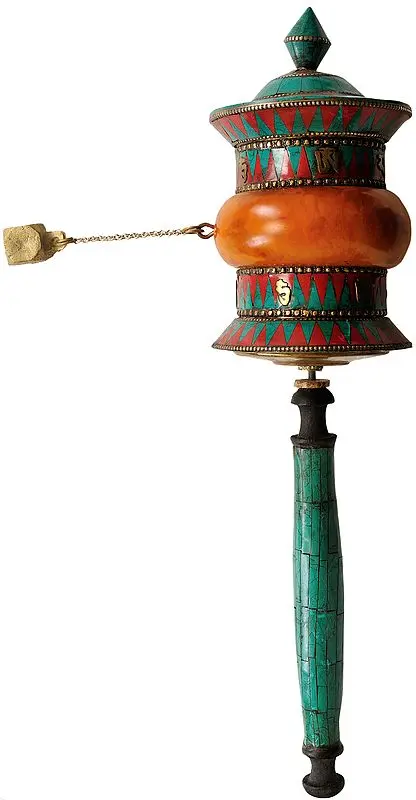 Tibetan Buddhist Prayer Wheel