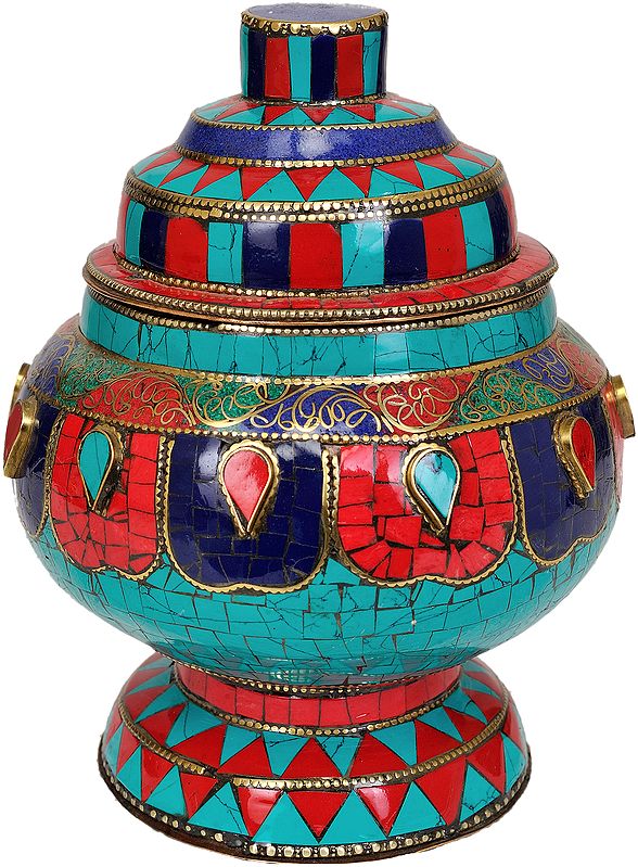 Tibetan Ritual Buddhist Vase