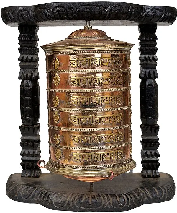 Enshrined Prayer Wheel