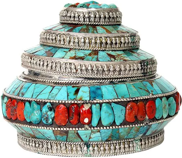 Tibetan Buddhist Mount Meru Box