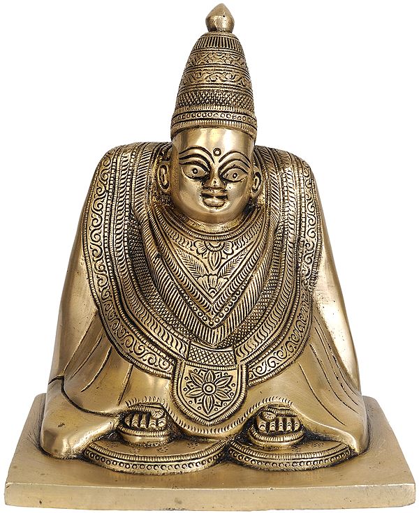 7" Goddess Manasa Devi Statue in Brass | Handmade | Made in India