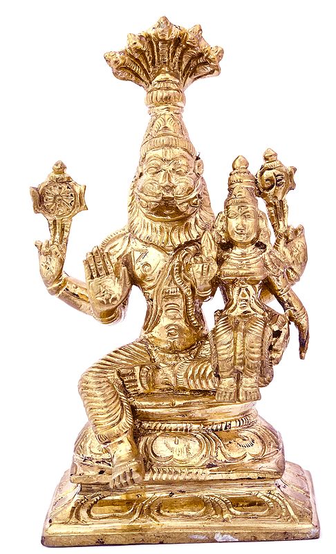 Lord Narasimha with His Shakti