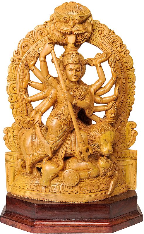 Ten-armed Mahishasuramardini Goddess Durga