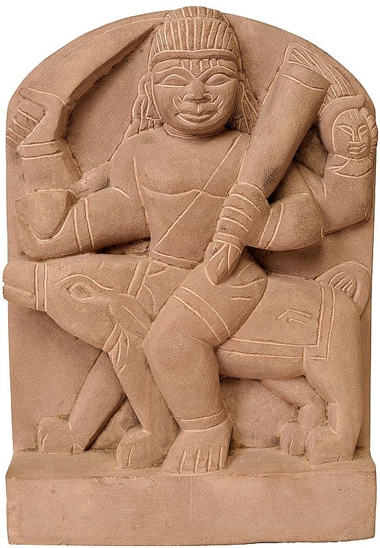 Bhairava Carved in Relief