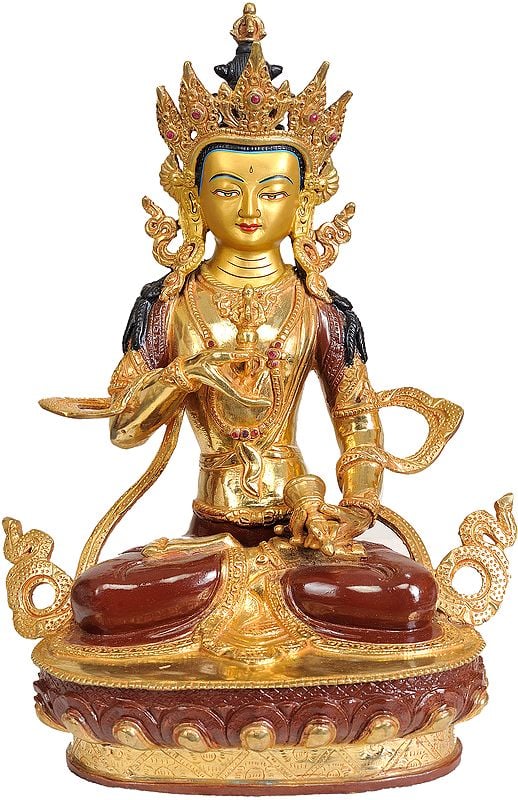 Vajrasattva - Holder of Thunderbolt and Bell (Tibetan Buddhist Deity)