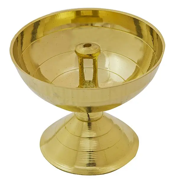 A Wick Puja Lamp