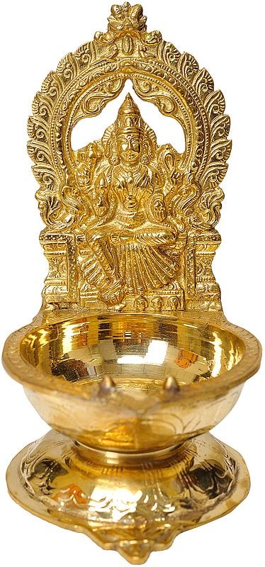 South Indian Goddess Durga Puja Lamp