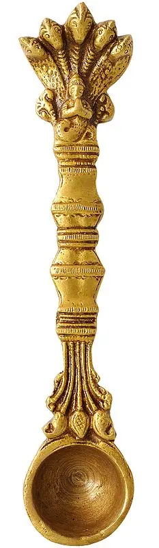 Five Hooded Serpent Spoon