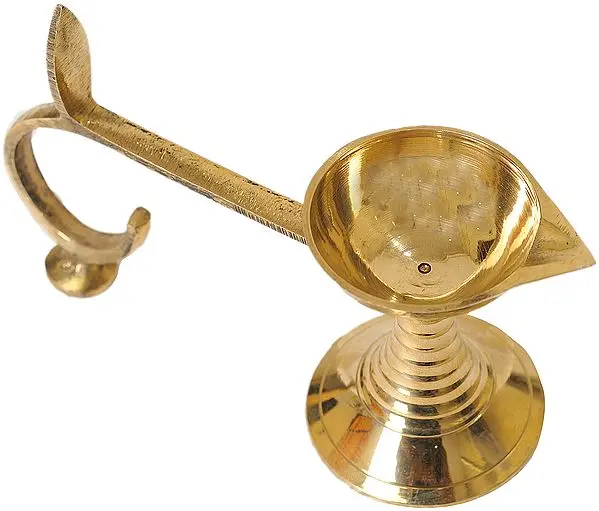 Hand Held Puja Lamp