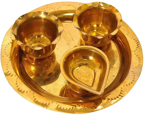 Small Puja Thali