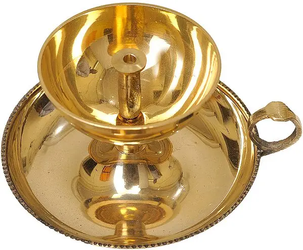 Wick Puja Lamp