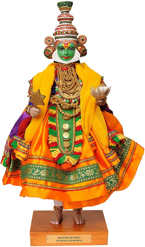 Dances of India - Kathakali (Krishna)