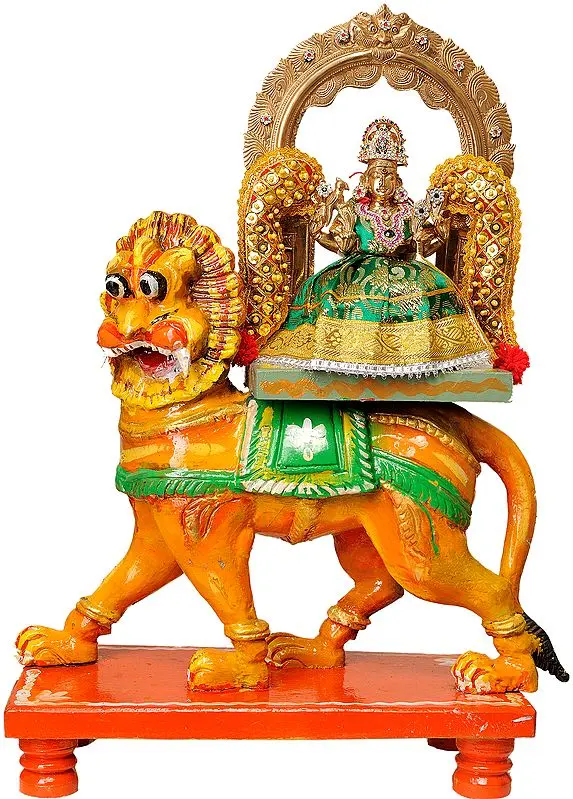 Devi with Shringar