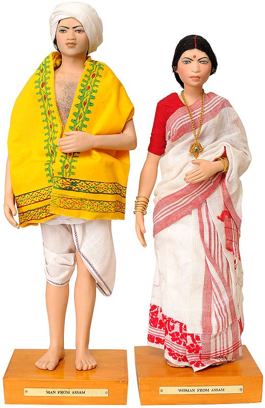 Man and Woman From Assam