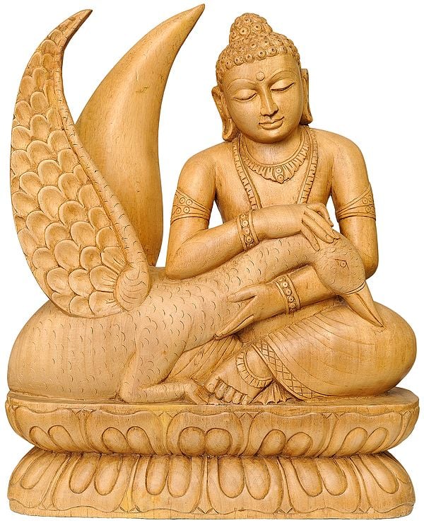 Siddhartha Nursing the Wounded Swan (Kindness Personified)