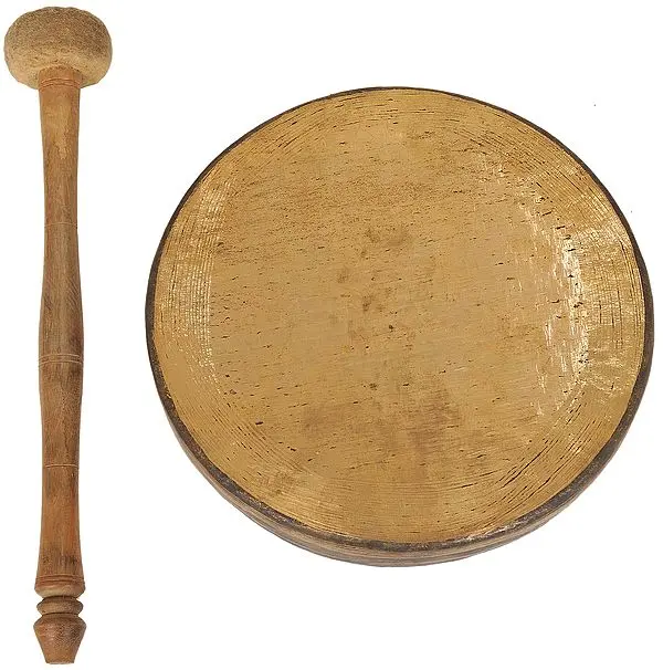 Tibetan Monastery Gong with Mallet