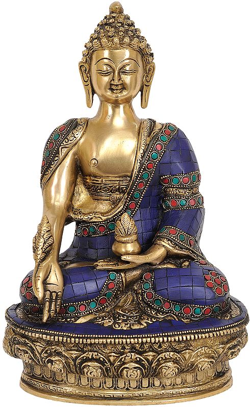 Lapis Buddha of Healing (Tibetan Buddhist Deity)