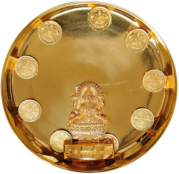 Goddess Lakshmi Puja Thali