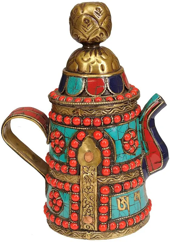 Tibetan Buddhist Ritual Kettle