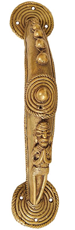 Tribal Door Knob (Folk Statue From Bastar)