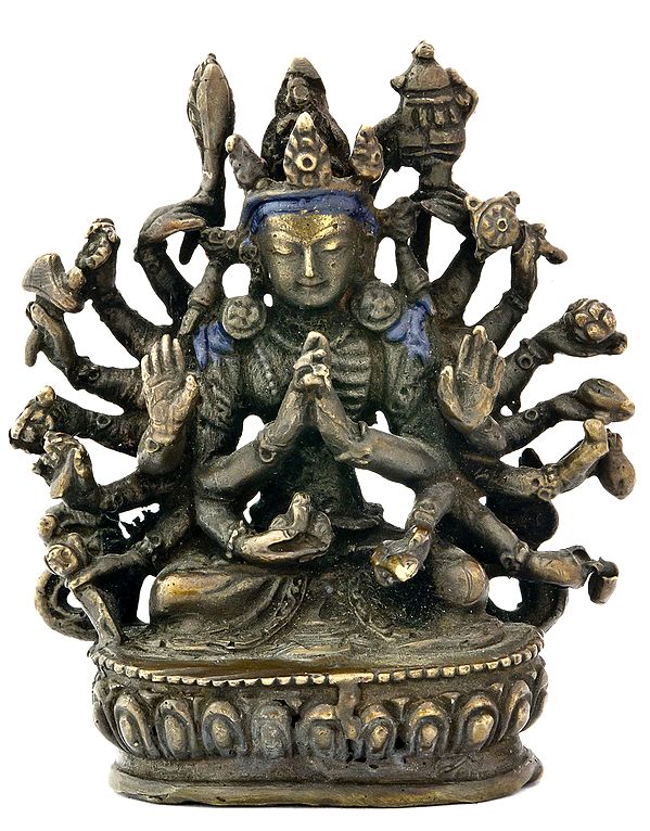 Goddess Chandi (Small Sculpture)
