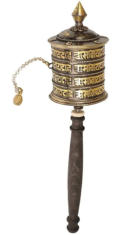 Tibetan Buddhist Prayer Wheel