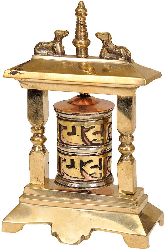 Prayer Wheel with Stand