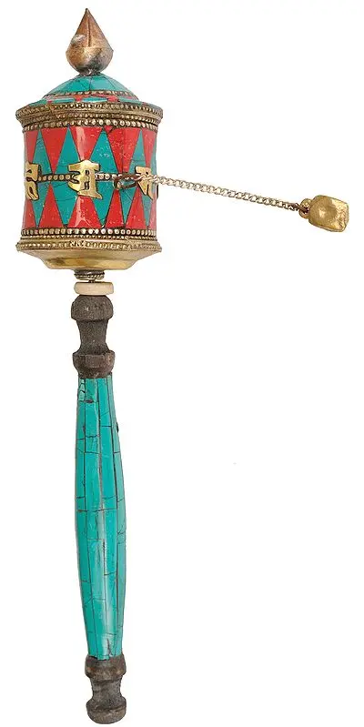 Tibetan Buddhist Prayer Wheel
