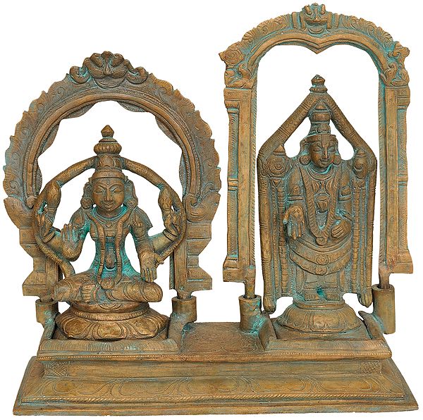 Lord Venkateshvara and Goddess Lakshmi