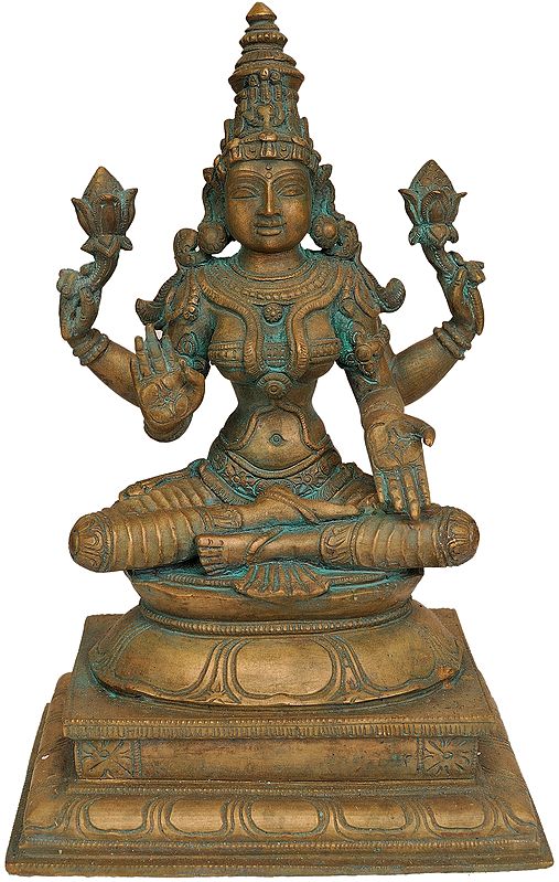 Seated Devi Lakshmi