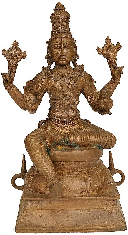 Seated Dhanvantari