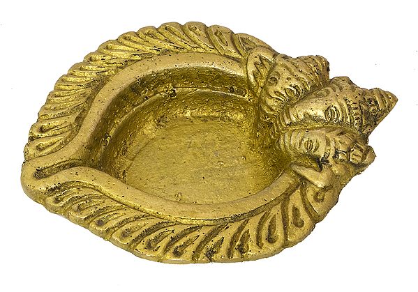 Tri-Mukha Ganesha Diya