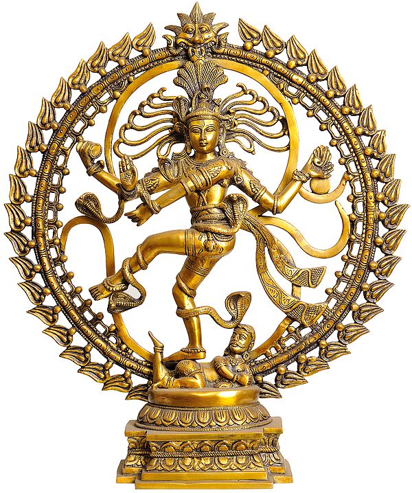 25" Nataraja In Brass | Handmade | Made In India
