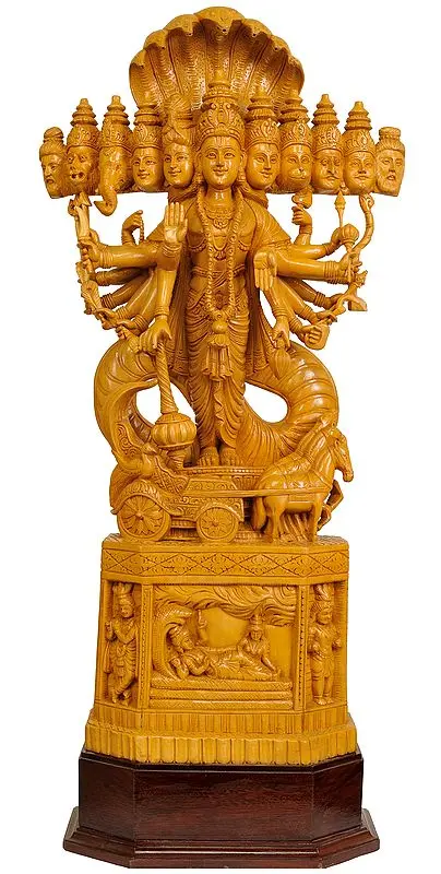 Cosmic Vision of Vishnu (Large Size Statue)