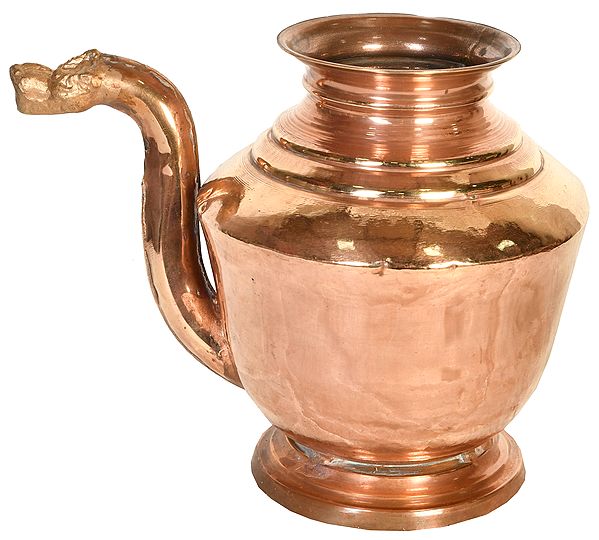 Ritual Kettle Crafted from Pure Copper