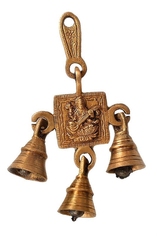 Goddess Saraswati Hanging Bells