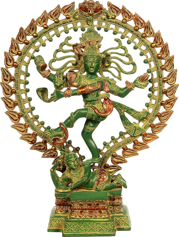 17" Nataraja In Brass | Handmade | Made In India