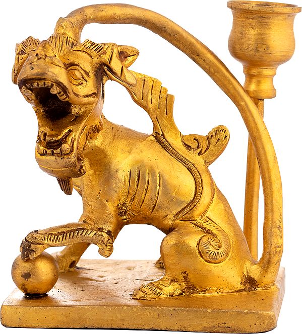 Roaring Lion Candlestand