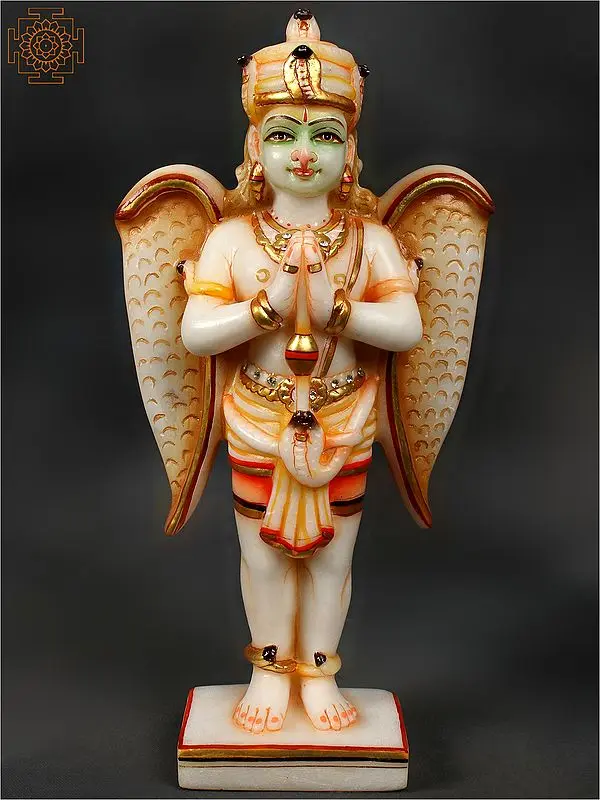 Standing Garuda in Namaskaram Mudra
