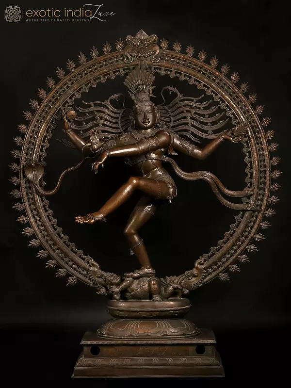80" Superfine Panchaloha Bronze Nataraja Statue