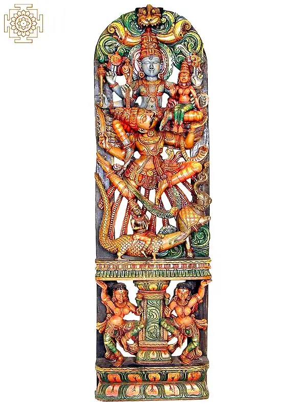 Lakshmi Vishnu on Garuda