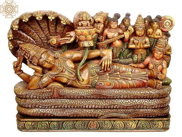 Vishnu on Sheshanaga