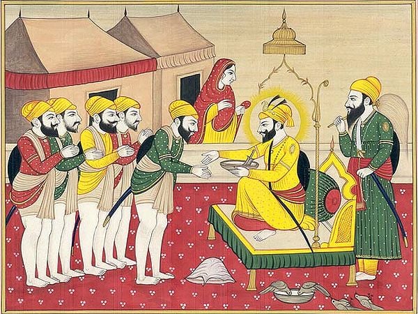 Guru Gobind Singh and the Panj Pyaras