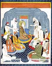 Maharaja Ranjit Singh Issuing Instructions