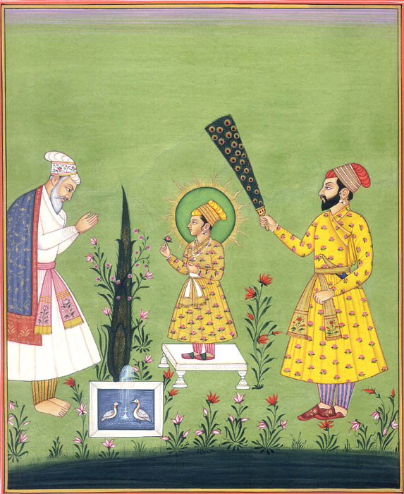 Raja Jai Singh Pays Homage to Child Saint Guru Harkishan