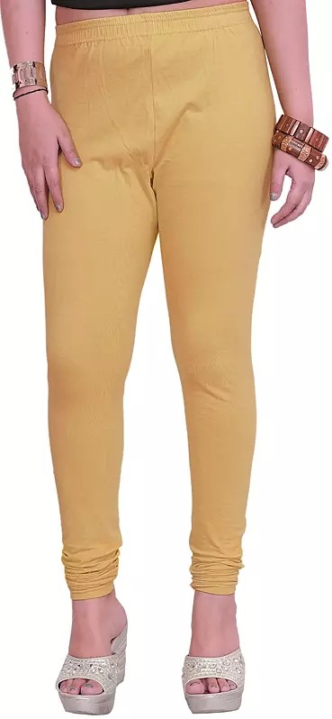 Plain Legging with Elastic Waist